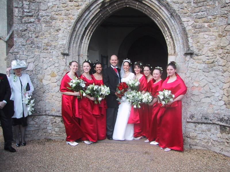 It 39s a clich I know but Sam and her bridesmaids looked stunning