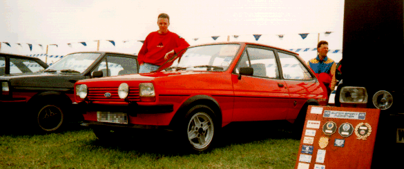 Me with my Ford Fiesta Supersport